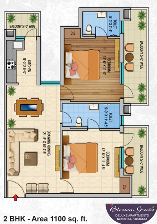 2 BHK Flat